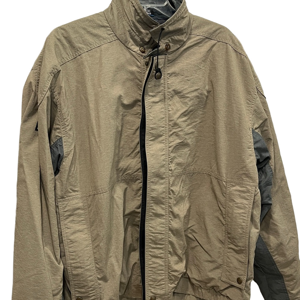 🏷 GoreTex Etonic Golfwear Men's Olive / Tan Jacket